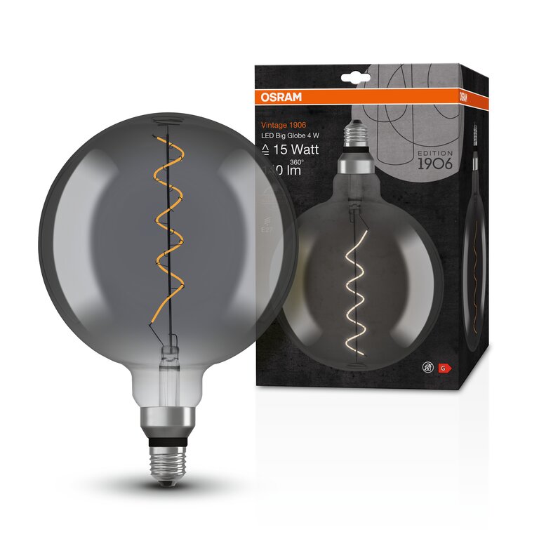 Osram vintage 1906 globe top